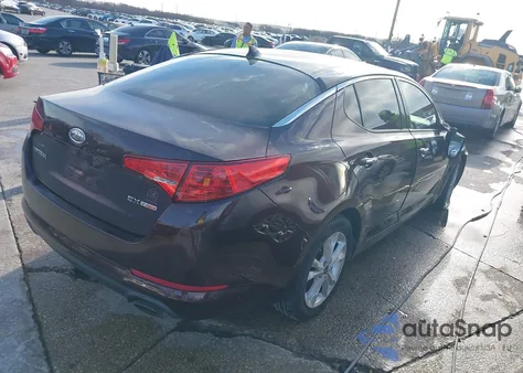 2011 Kia Optima Ex Turbo from USA, damaged, VIN KNAGN4A69B5160861